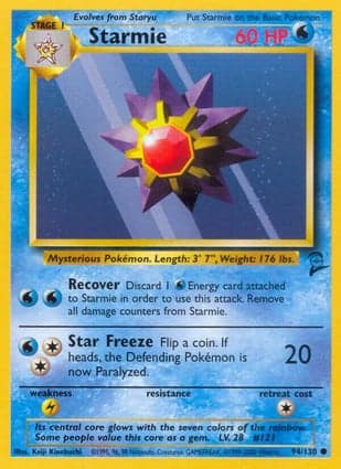 Carta Starmie