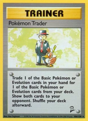 Carta Pokemon Trader