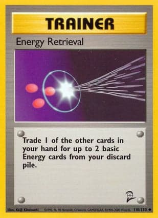 Carta Recuperação de Energia
