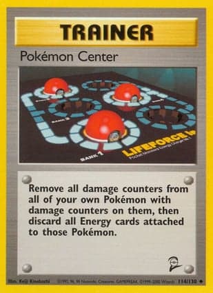 Carta Centro de Pokémon