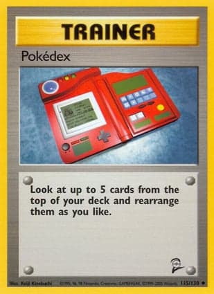 Carta Pokédex