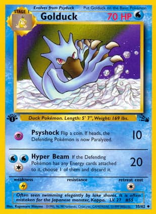 Carta Golduck