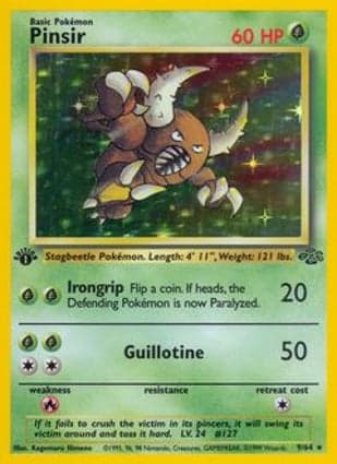 Carta Pinsir