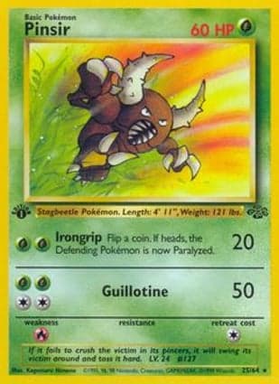 Carta Pinsir