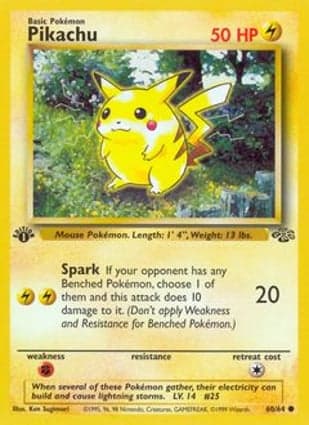 Carta Pikachu