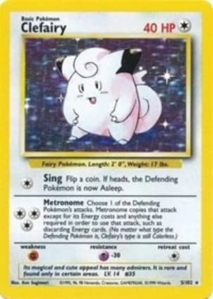 Carta Clefairy