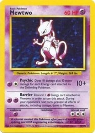 Carta Mewtwo