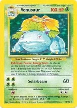 Carta Venusaur