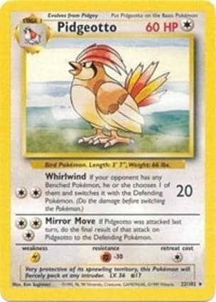 Carta Pidgeotto
