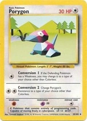 Carta Porygon