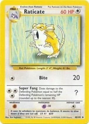 Carta Raticate