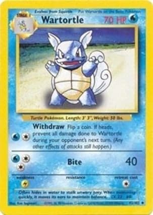 Carta Wartortle