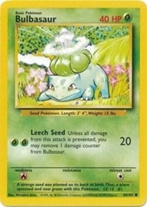 Carta Bulbasaur