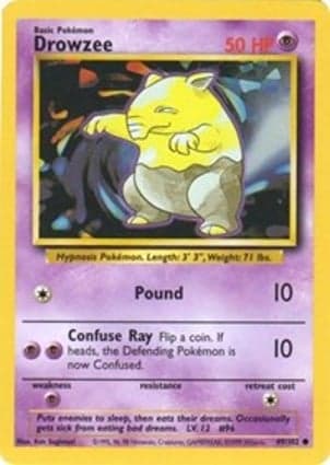 Carta Drowzee