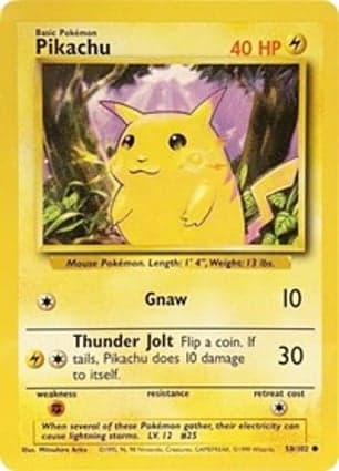 Carta Pikachu