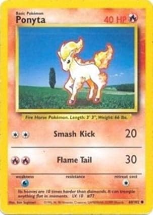 Carta Ponyta
