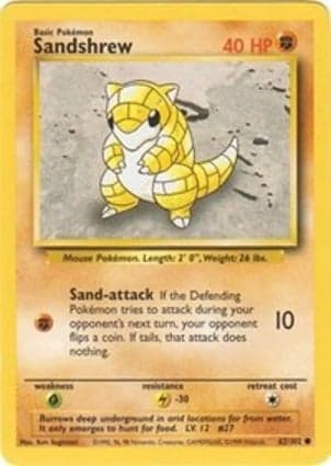 Carta Sandshrew