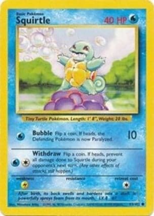 Carta Squirtle