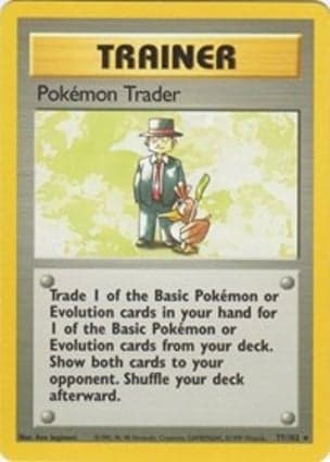 Carta Pokemon Trader
