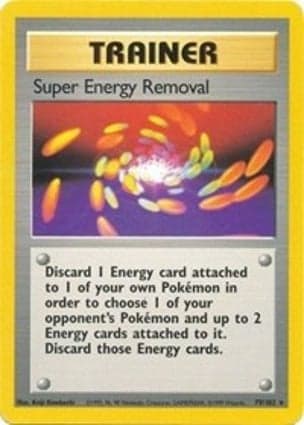 Carta Super Energy Removal