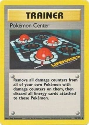 Carta Centro de Pokémon
