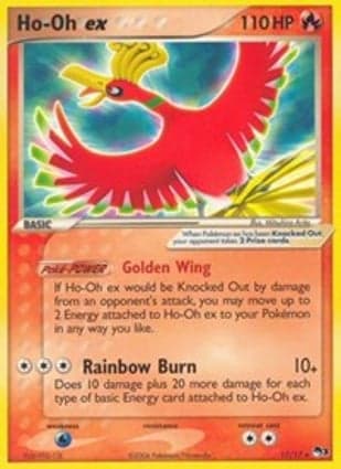 Carta Ho-Oh ex (Non-Holo)