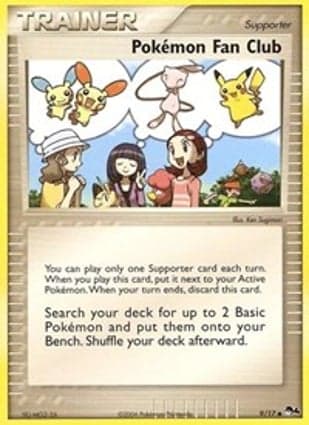 Carta Fã Clube Pokémon