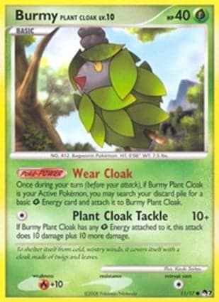 Carta Burmy Casca de Planta
