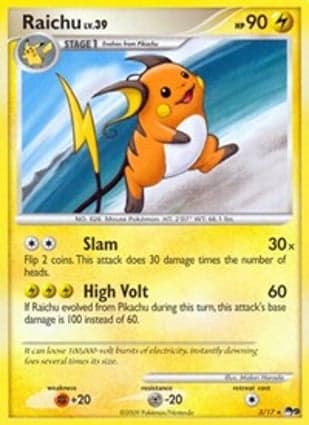 Carta Raichu