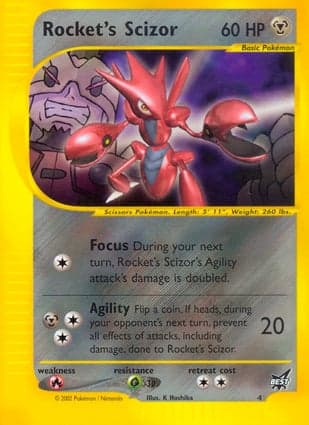 Carta Rocket's Scizor