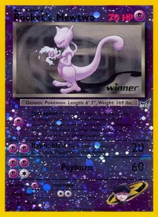 Carta Rocket's Mewtwo