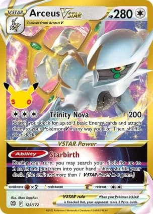 Carta Arceus V-ASTRO