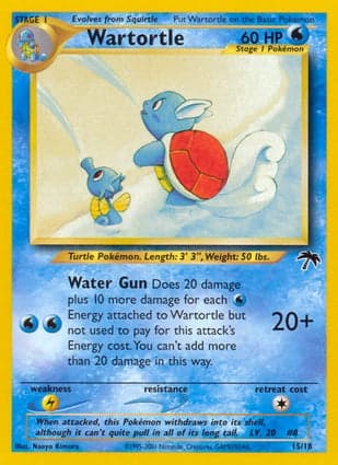 Carta Wartortle
