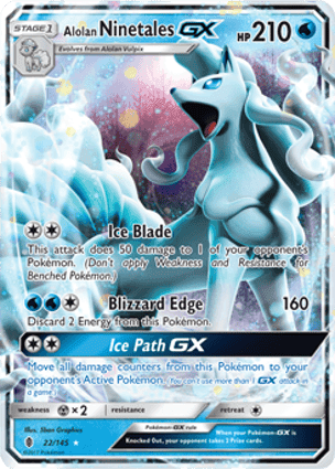 Carta Ninetales de Alola-GXAlolan Ninetales-GX
