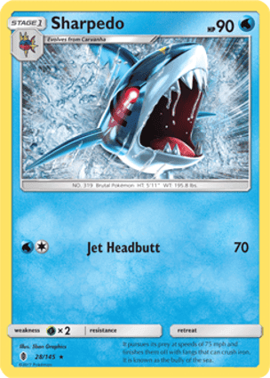 Carta Sharpedo