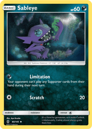 Carta Sableye