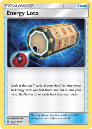 Carta Loto Energia
