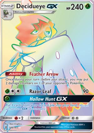 Carta Decidueye-GX