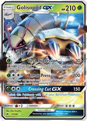 Carta Golisopod-GX