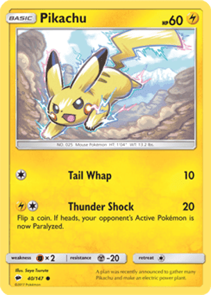 Carta Pikachu