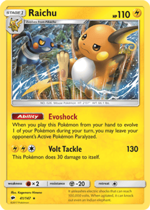 Carta Raichu