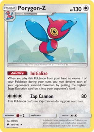 Carta Porygon-Z