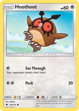 Carta Hoothoot
