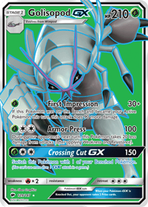 Carta Golisopod-GX