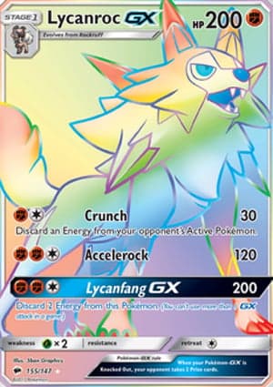 Carta Lycanroc-GX