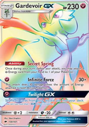 Carta Gardevoir-GX