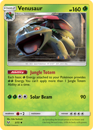 Carta Venusaur