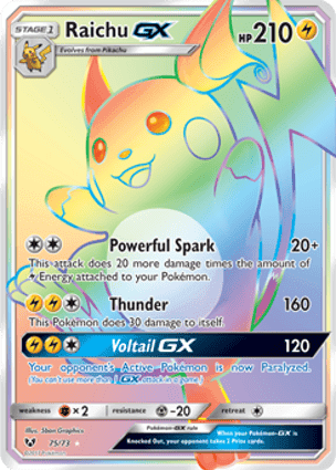 Carta Raichu-GX