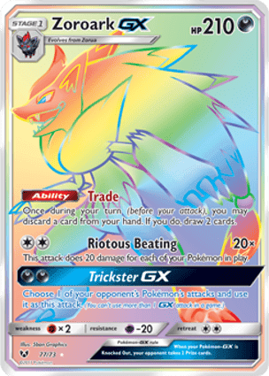 Carta Zoroark-GX