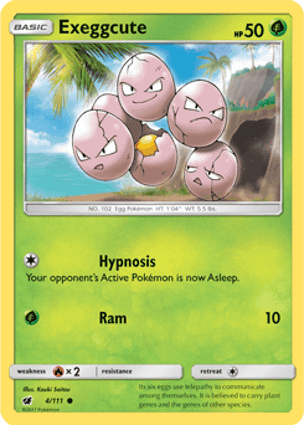 Carta Exeggcute